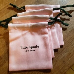 4 Pink Kate Spade Dust Pouches